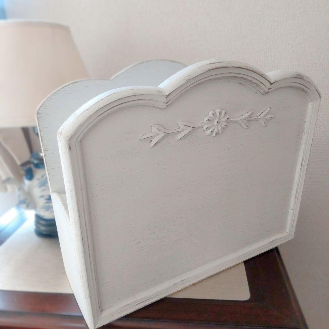 フランス製 カントリーコーナー マガジンラック ブックスタンド