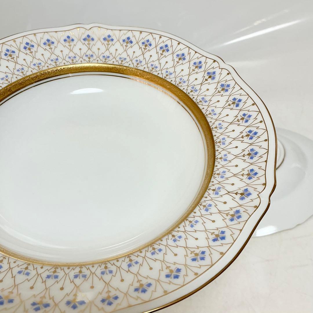 大倉陶園　スイートメモリー　スーププレート　ディナープレート　金彩金蝕