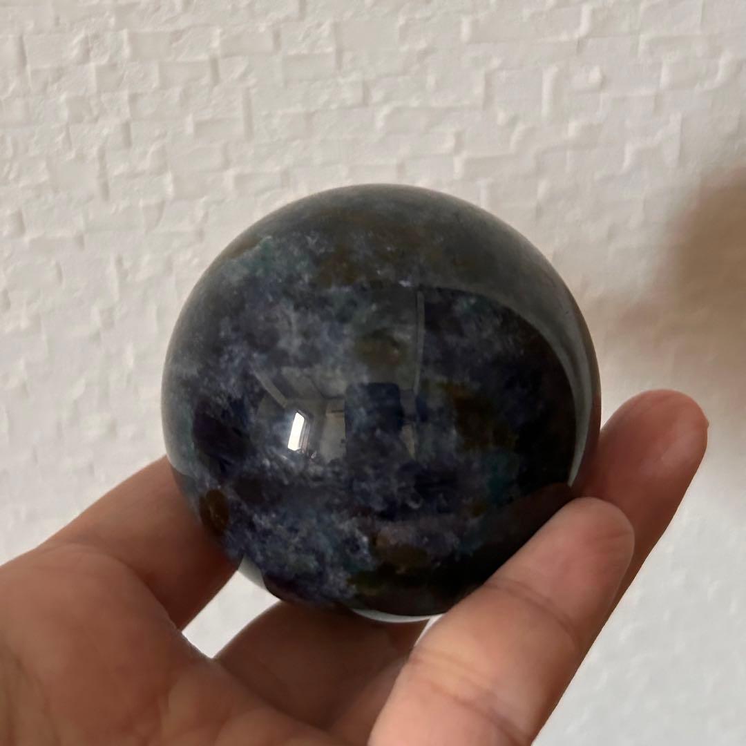 ⭐︎天然石アイオライトスフィア