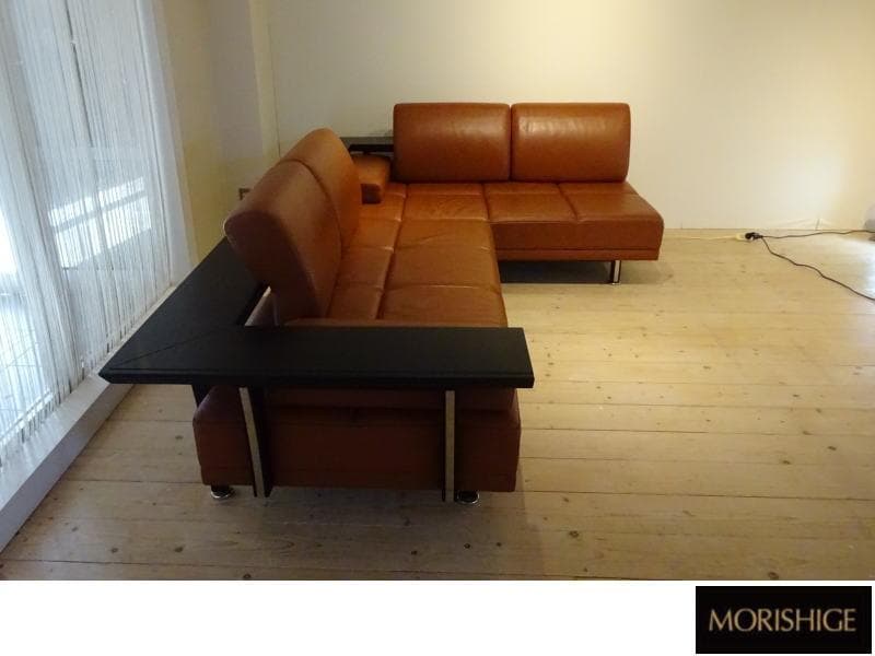 森繁/MORISHIGE　ムーンライト　コーナーソファ　本革　美品