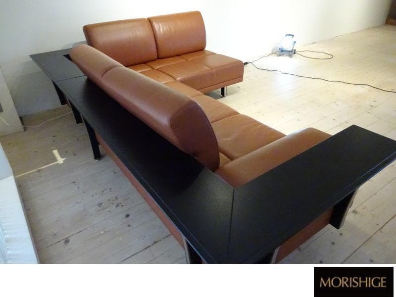 森繁/MORISHIGE　ムーンライト　コーナーソファ　本革　美品