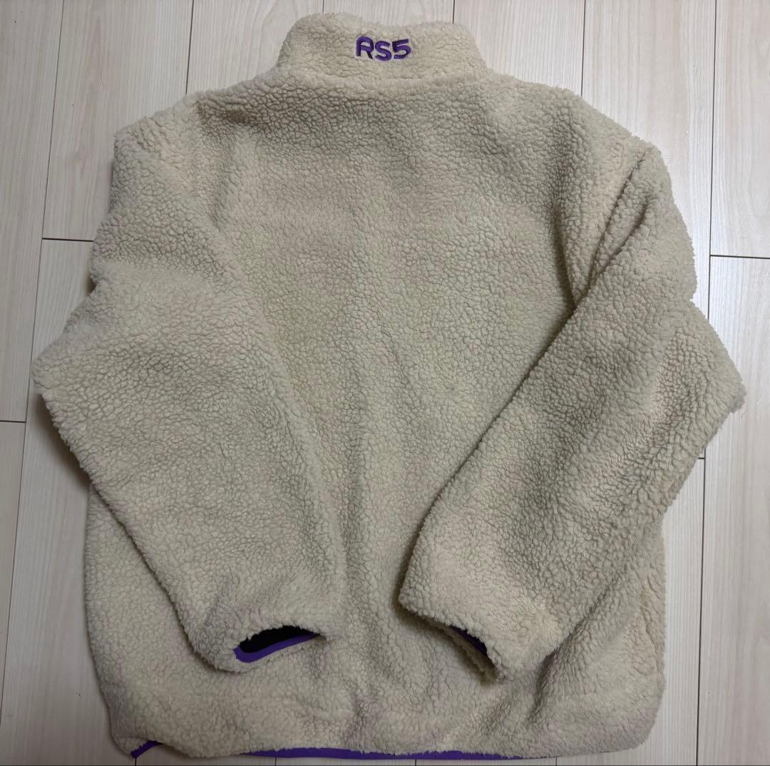 美品】リップスライムRIP SLYME ボアジャケット（アイボリー）Lサイズ