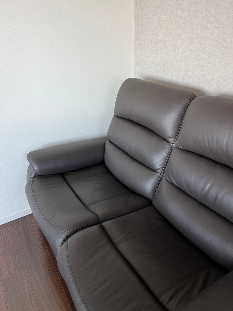 送料込み⭐️電動リクライニングソファ　ダークブラウン