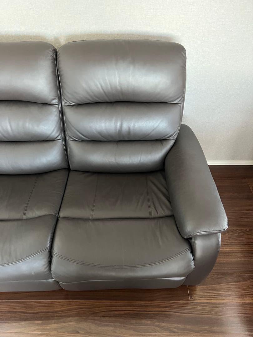 送料込み⭐️電動リクライニングソファ　ダークブラウン