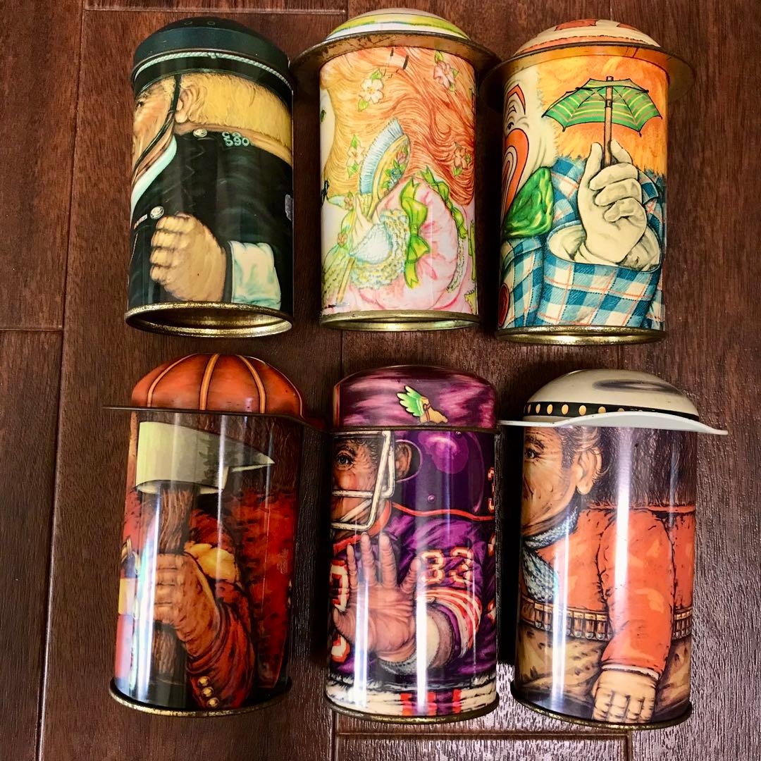 キャンディ缶 ６個セット ENGLAND セットでの販売です♫