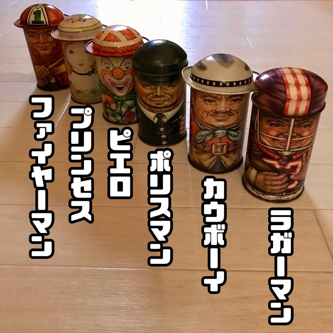 キャンディ缶 ６個セット ENGLAND セットでの販売です♫