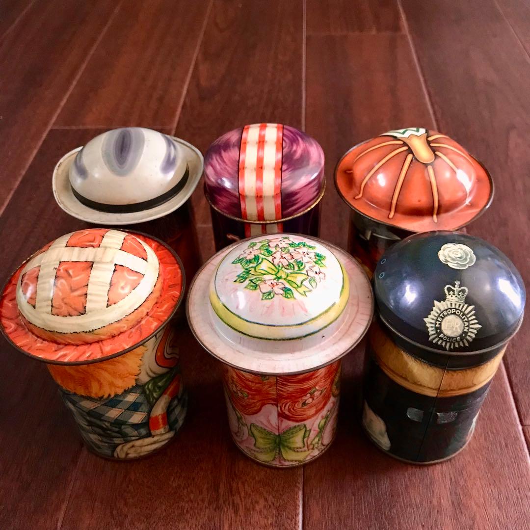 キャンディ缶 ６個セット ENGLAND セットでの販売です♫