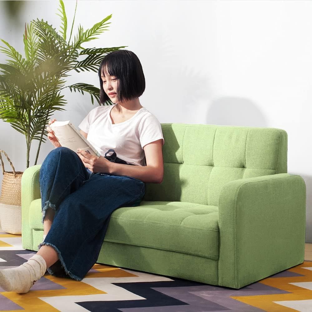 ソファー 二人がけソファー 2人掛け幅105cm高さ12cmリビングソファ肘付き