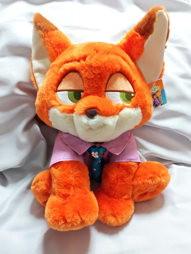 コストコ ディズニー ズートピア2 ニック・ワイルド ぬいぐるみ