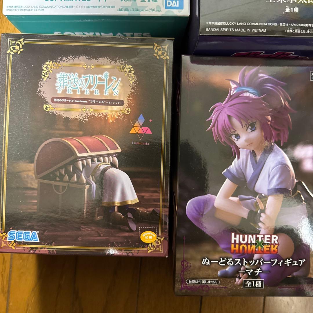 プライズフィギュアセット ジョジョの奇妙な冒険 ハンターハンター