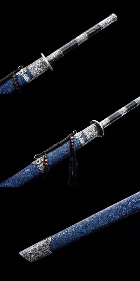 界獣唐刀-高性能マンガン鋼 古兵器 武具　刀装具　日本刀　模造刀 居合刀 長尺