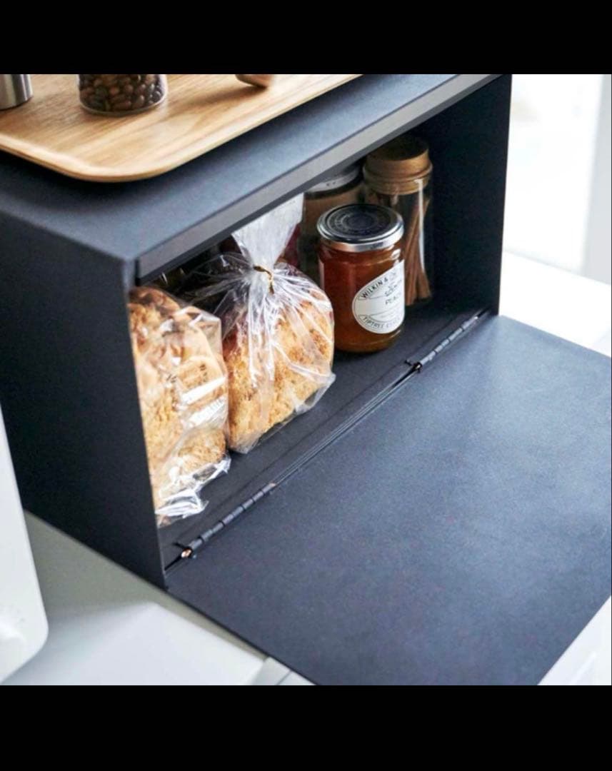 新品　tower ブレッドケース　ヤマザキ　家電　収納