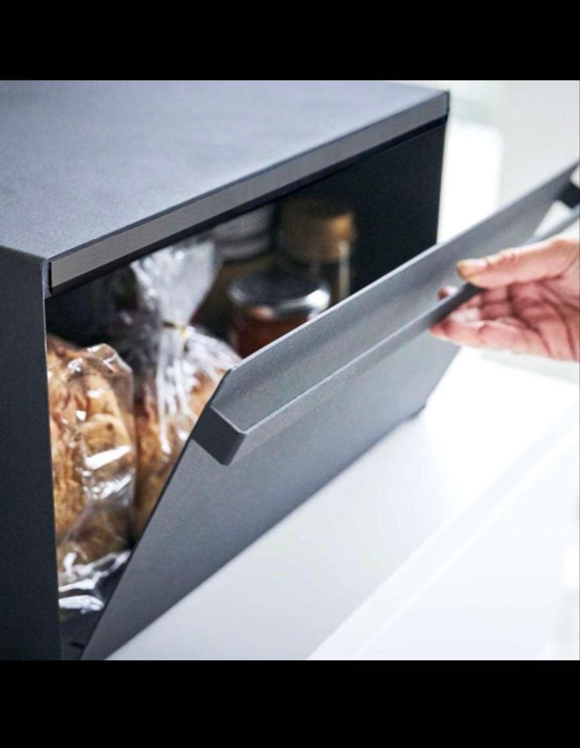 新品　tower ブレッドケース　ヤマザキ　家電　収納