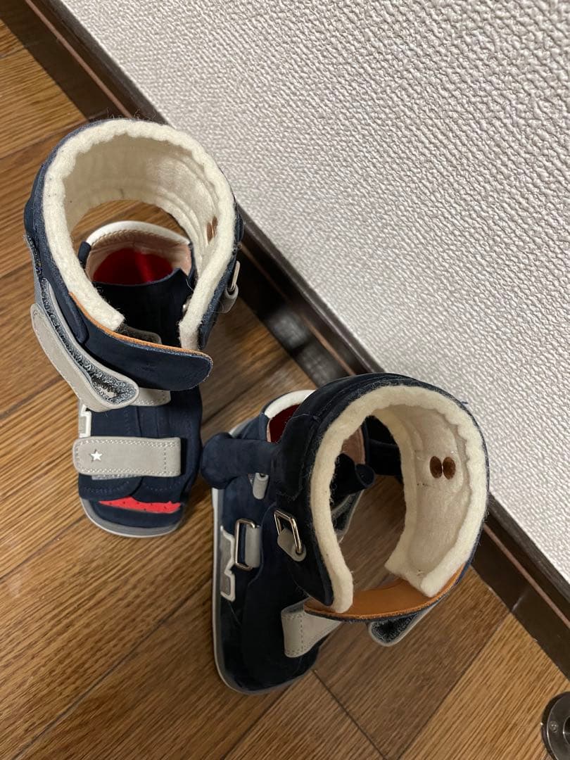 小児用 障害児 子供 短下肢装具 金属支柱 NewBalance風 ユニセックス