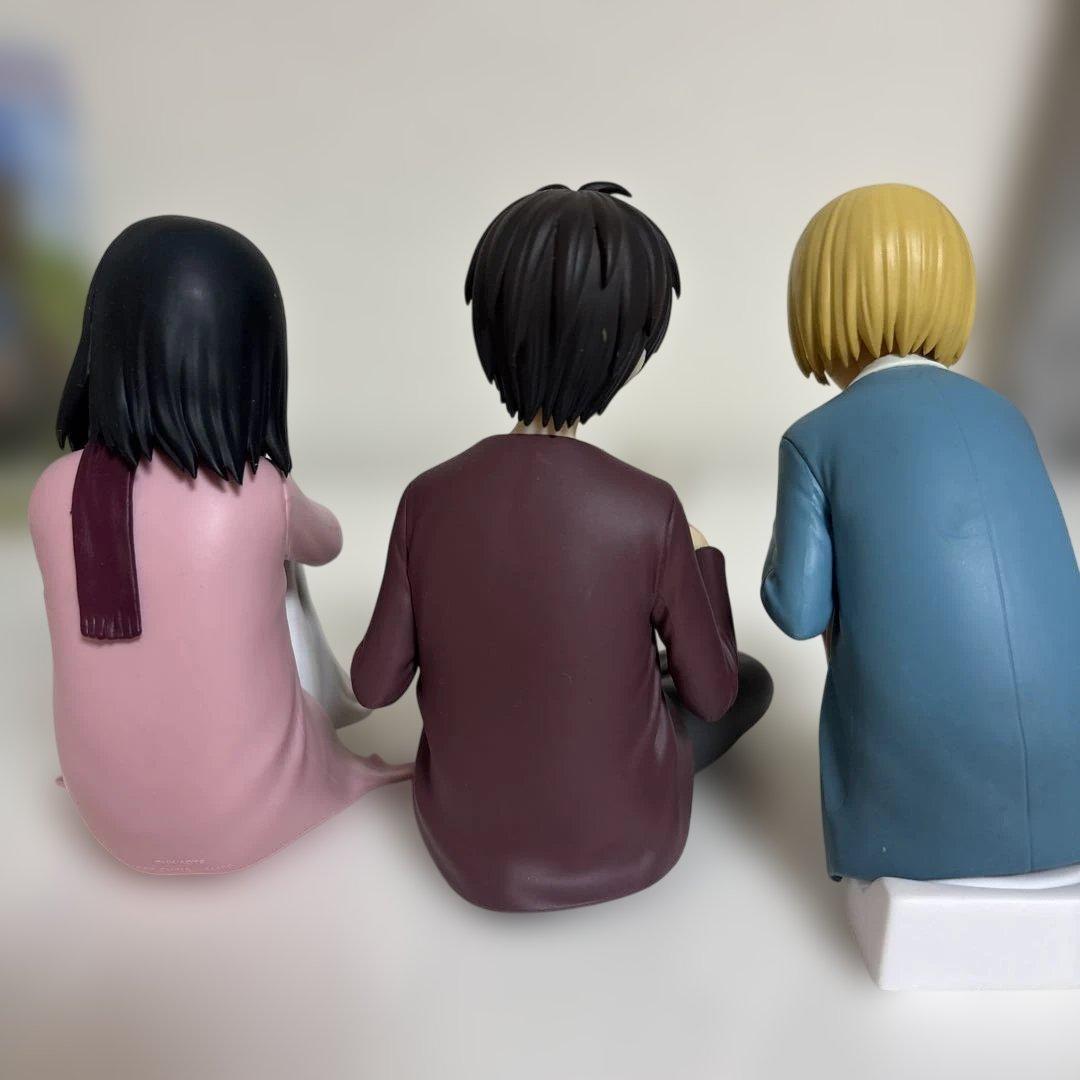 進撃の巨人 一番くじ 地ならし A賞 エレン＆ミカサ＆アルミン