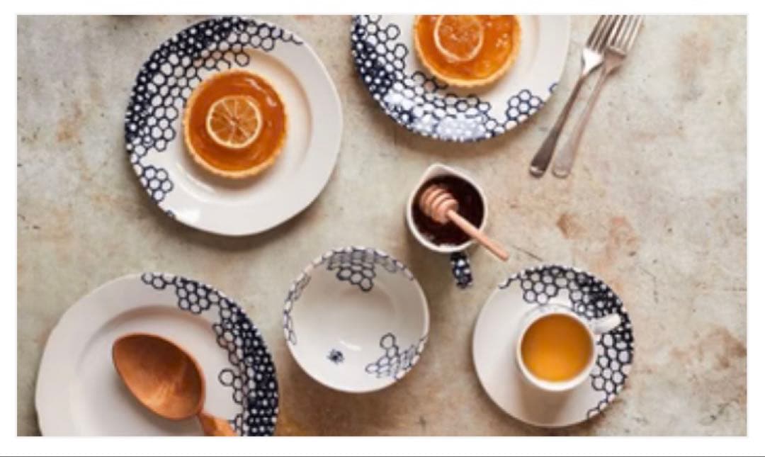 バーレイ　Pollen パスタプレート　5枚セット