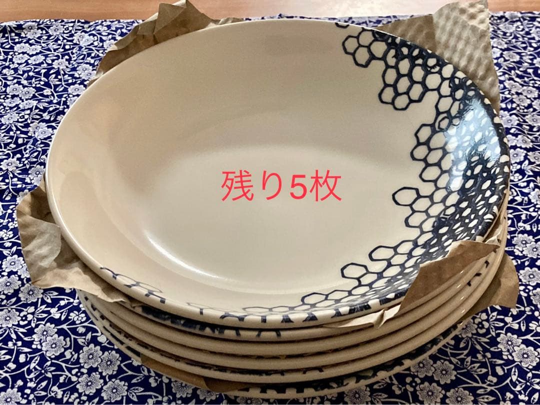 バーレイ　Pollen パスタプレート　5枚セット