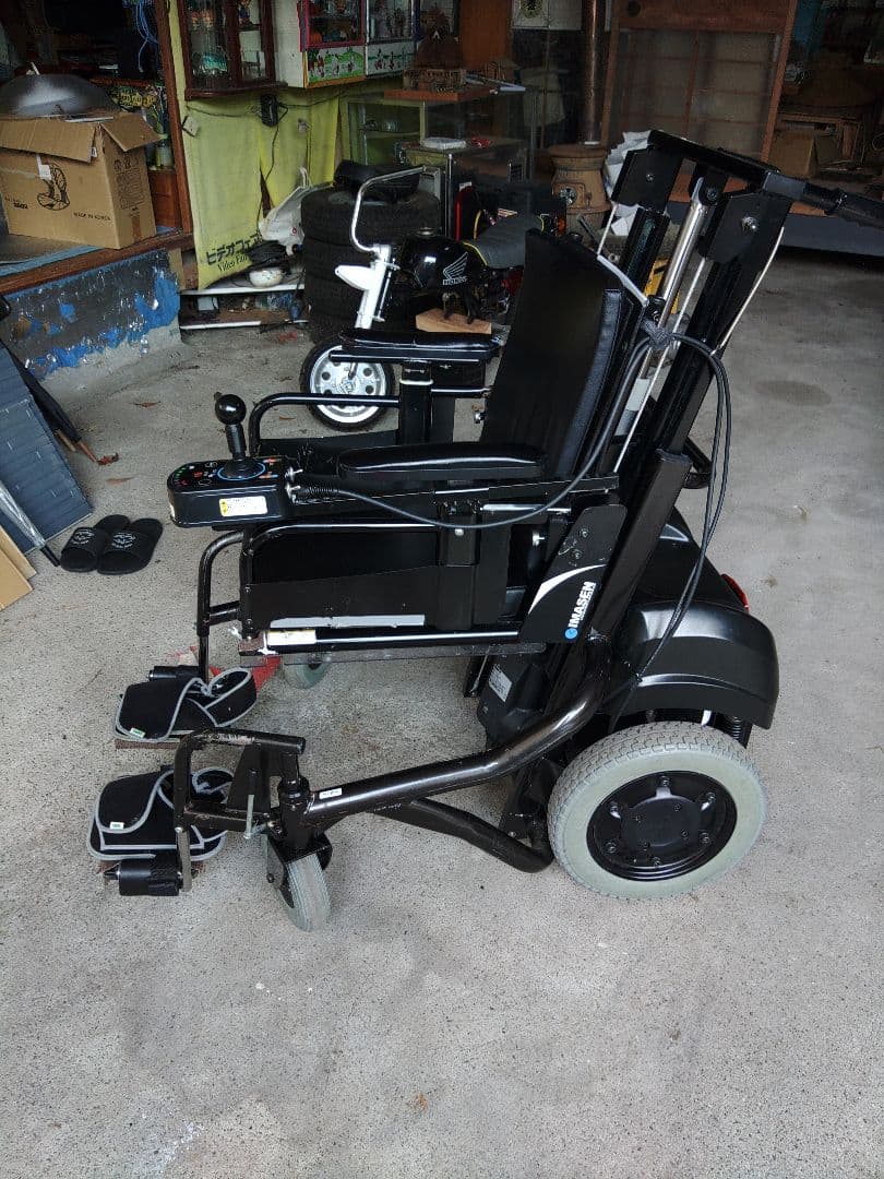 鹿児島出品‼️IMASEN座席昇降式電動車椅子引取限定