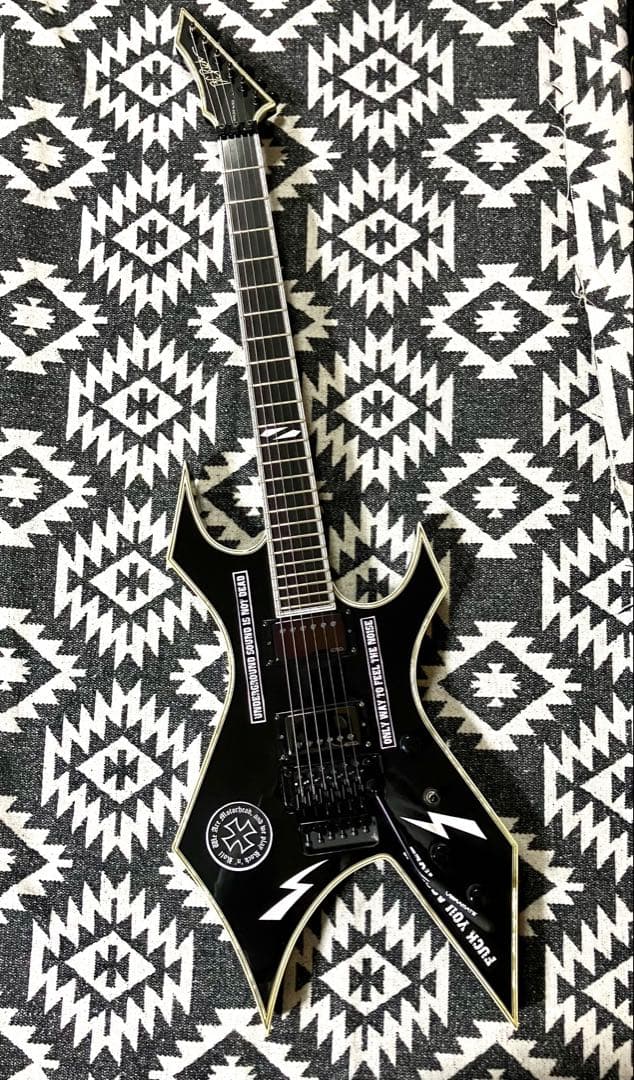 BC Rich WARLOCK NJ Deluxe ワーロック 限定 リサイズ - メルカリ