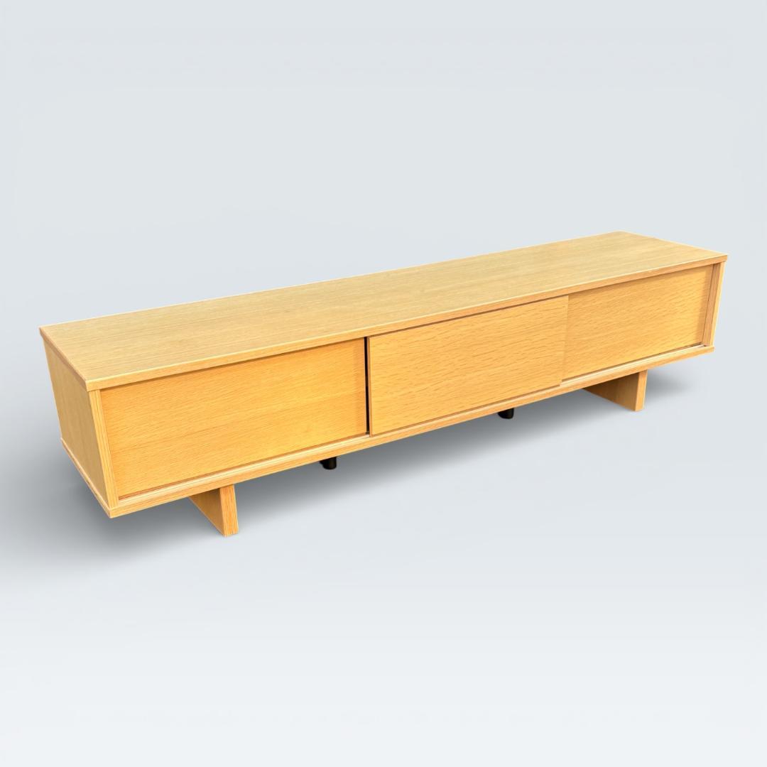 無印良品 MUJI オーク材 AVラック テレビボード 幅150cm たのメル便