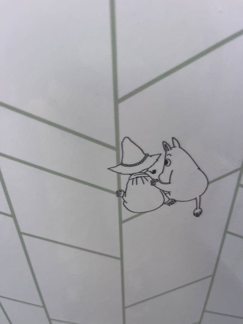 ムーミンホーローパネル縦柄