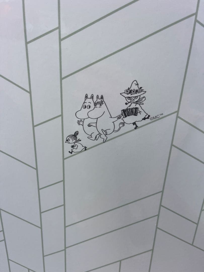 ムーミンホーローパネル縦柄