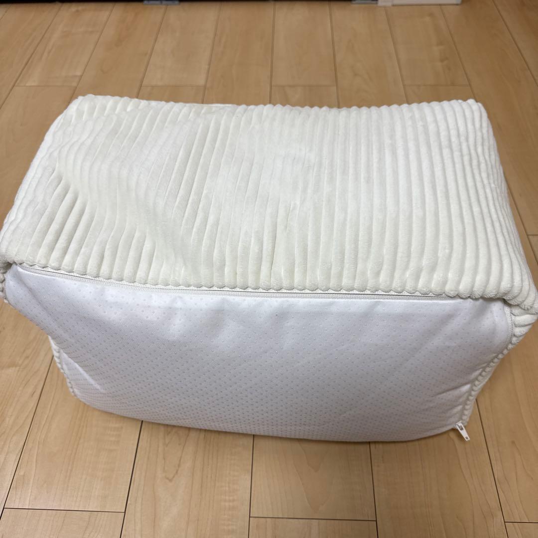 Loosy（ルージー）ビーズクッション セット（オットー付き）アイボリー