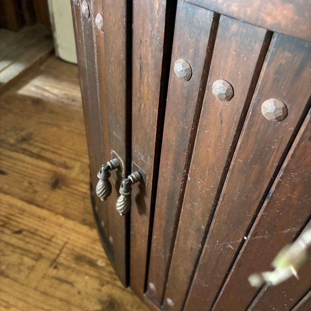 オールドカリモク ヴィンテージ コーナーラック シェルフ 棚 マーブル