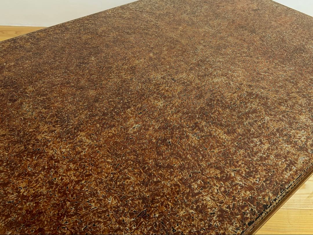 座卓　テーブル　漆仕上げ　M082　古道具　古家具　ビンテージ　アンティーク