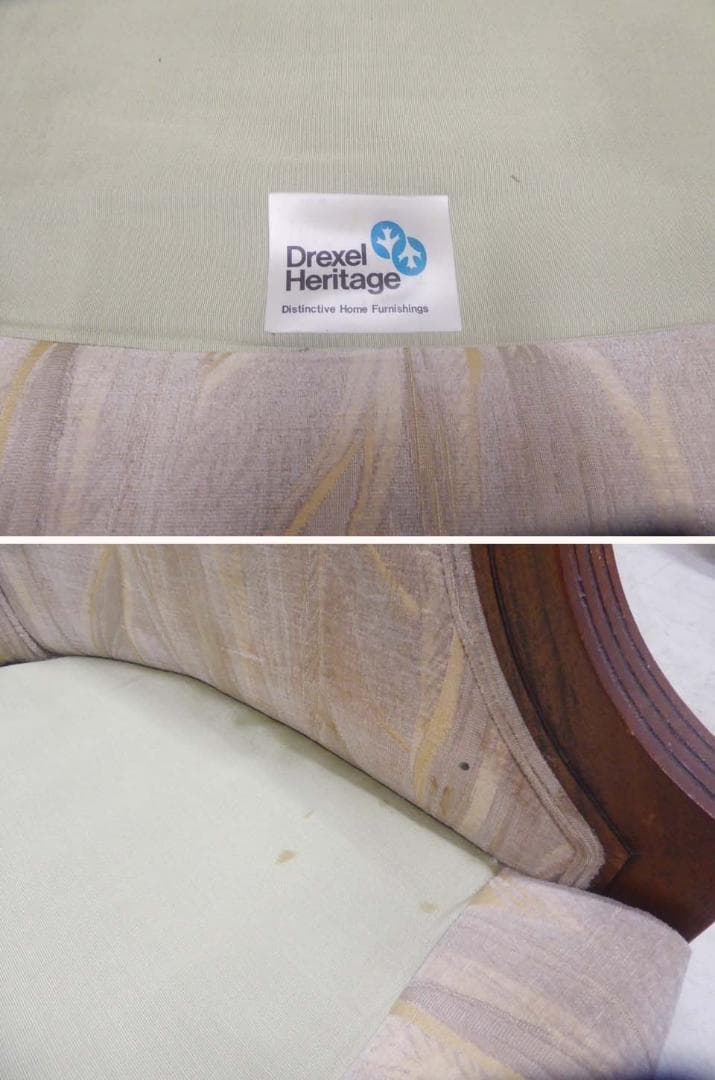 ドレクセル ヘリテイジ ビンテージ UPHOLSTERY 1P ラウンジソファ
