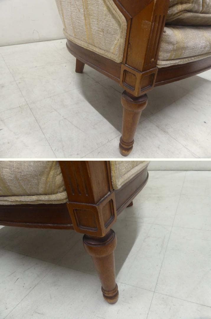 ドレクセル ヘリテイジ ビンテージ UPHOLSTERY 1P ラウンジソファ