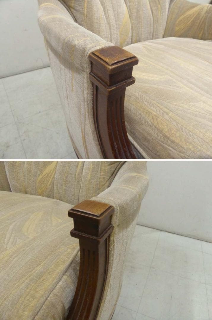 ドレクセル ヘリテイジ ビンテージ UPHOLSTERY 1P ラウンジソファ