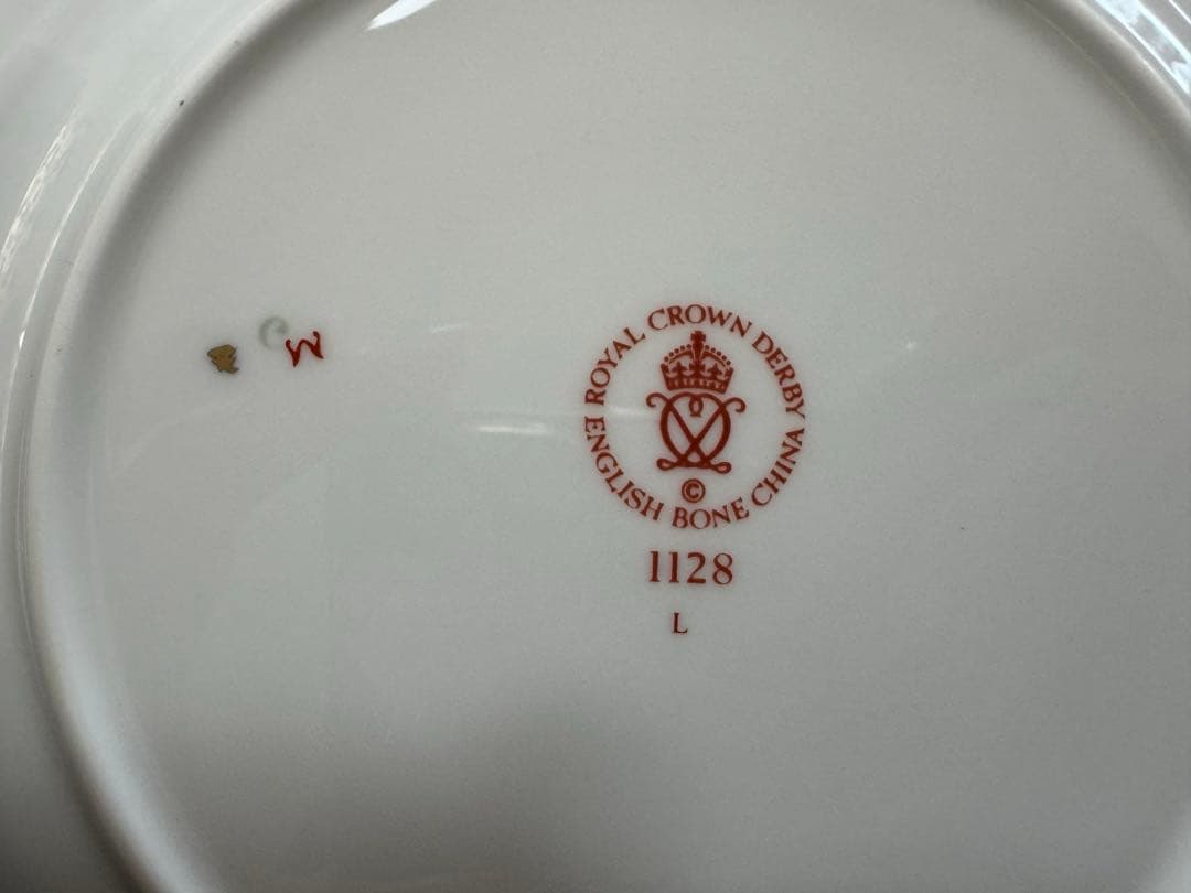 ★紫様★3枚おまとめロイヤルクラウンダービー　オールドイマリ伊万里④⑤⑥約22㎝