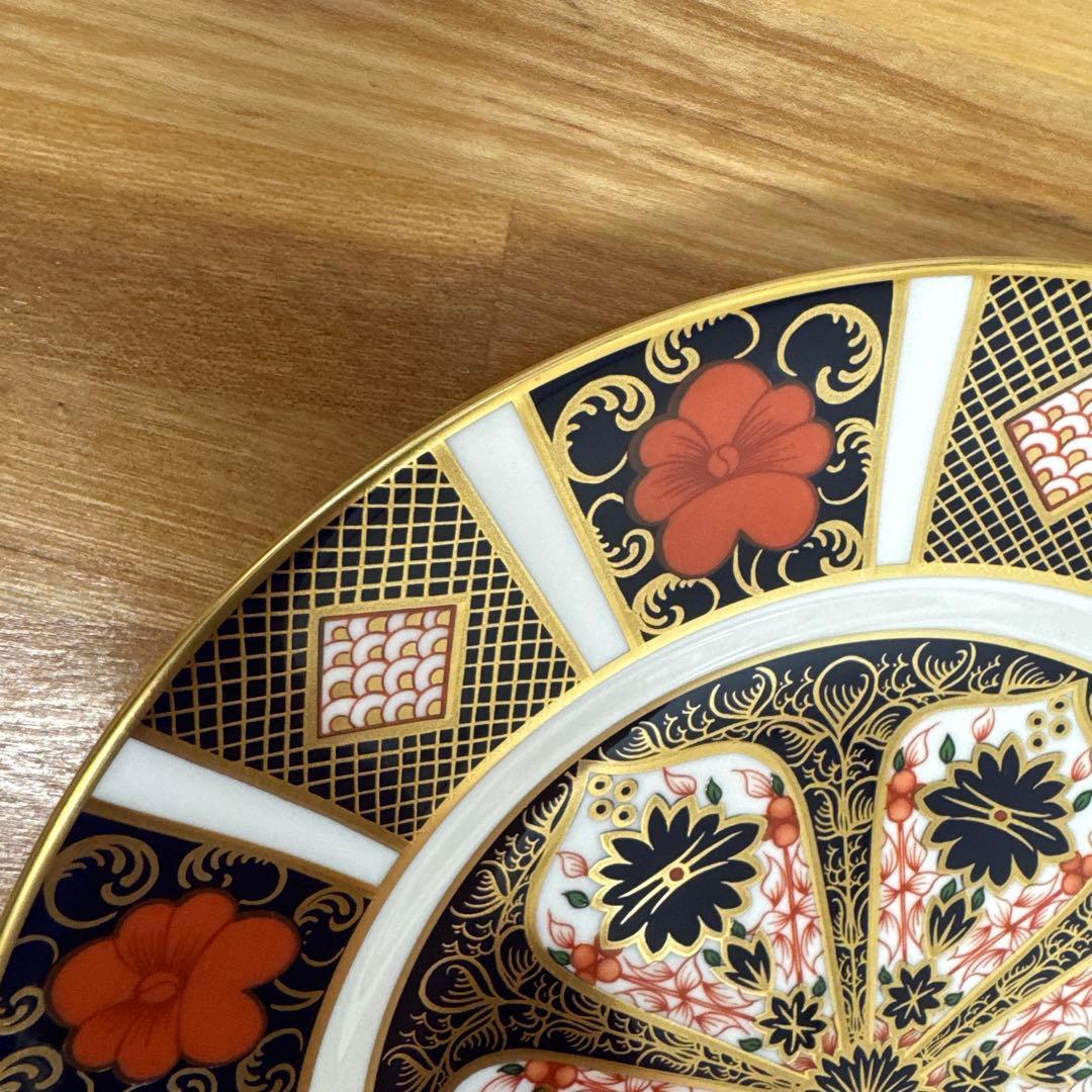 ★紫様★3枚おまとめロイヤルクラウンダービー　オールドイマリ伊万里④⑤⑥約22㎝