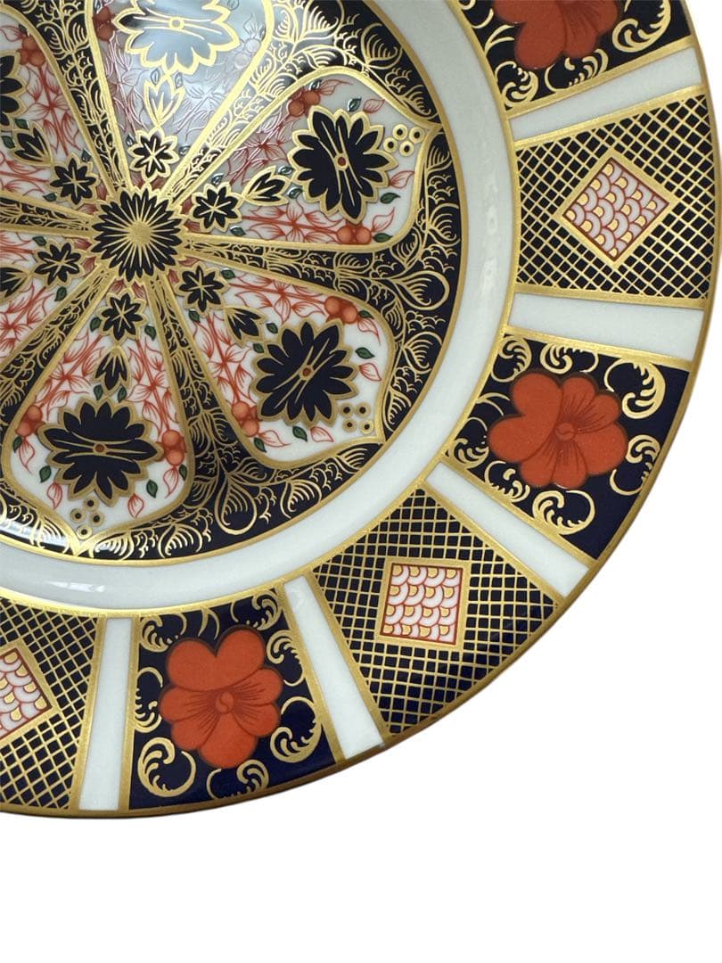 ★紫様★3枚おまとめロイヤルクラウンダービー　オールドイマリ伊万里④⑤⑥約22㎝