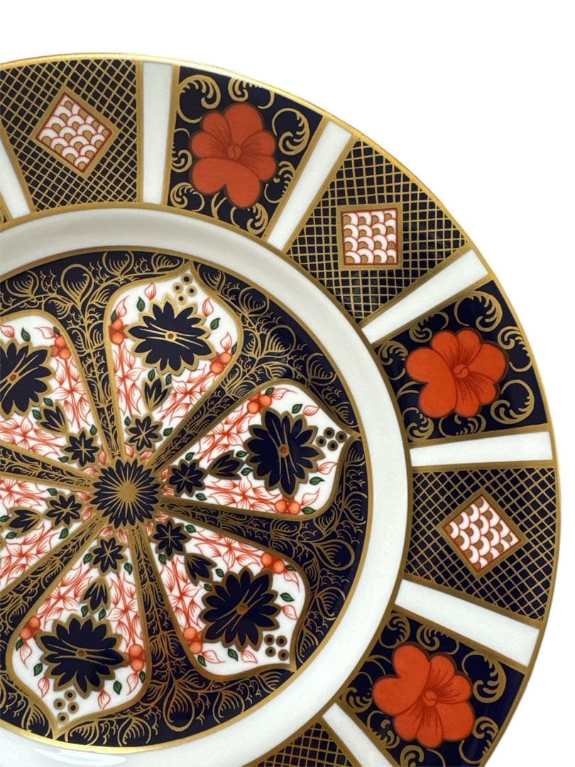 ★紫様★3枚おまとめロイヤルクラウンダービー　オールドイマリ伊万里④⑤⑥約22㎝