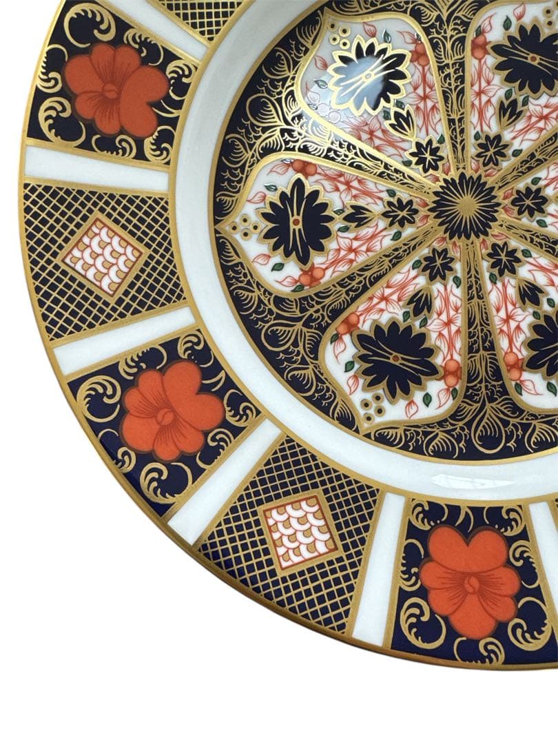 ★紫様★3枚おまとめロイヤルクラウンダービー　オールドイマリ伊万里④⑤⑥約22㎝