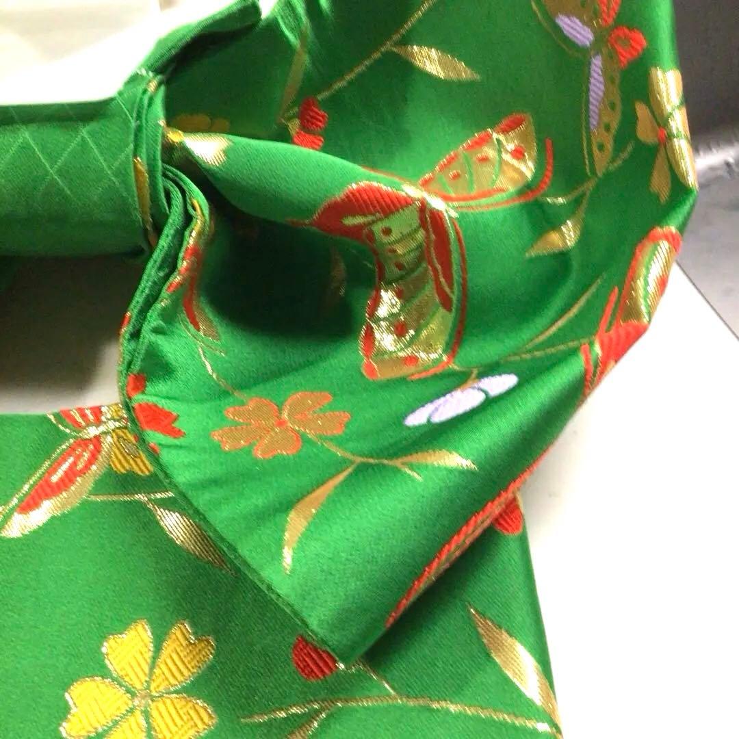 ☘️祝い帯《七歳》後ろリボン二種類・同色同柄・お好みで付け替え可能です❣️