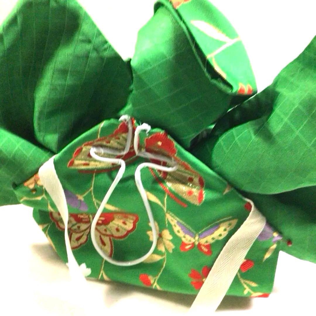 ☘️祝い帯《七歳》後ろリボン二種類・同色同柄・お好みで付け替え可能です❣️