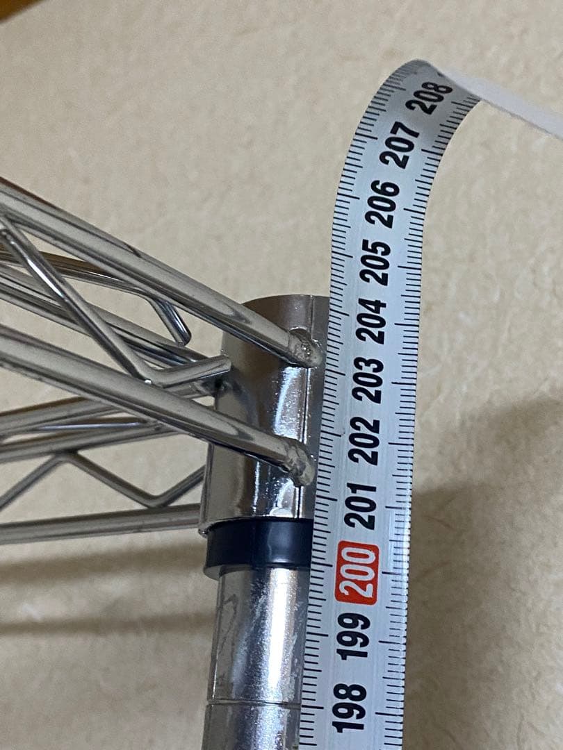 4段スチールラック 高さ調整可能　ERECTA