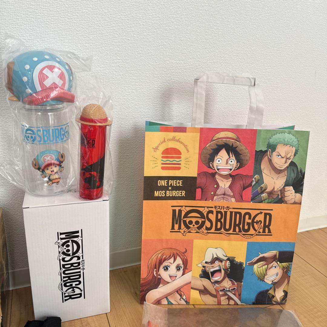 ワンピース一番くじロー&コラソン 四十億巻マンガ モスバーガーコラボ