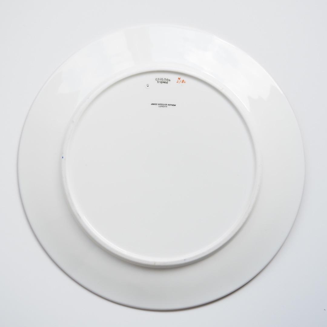 コウルドン 藍地金彩 プレート 径258mm / N83D Cauldon - メルカリ