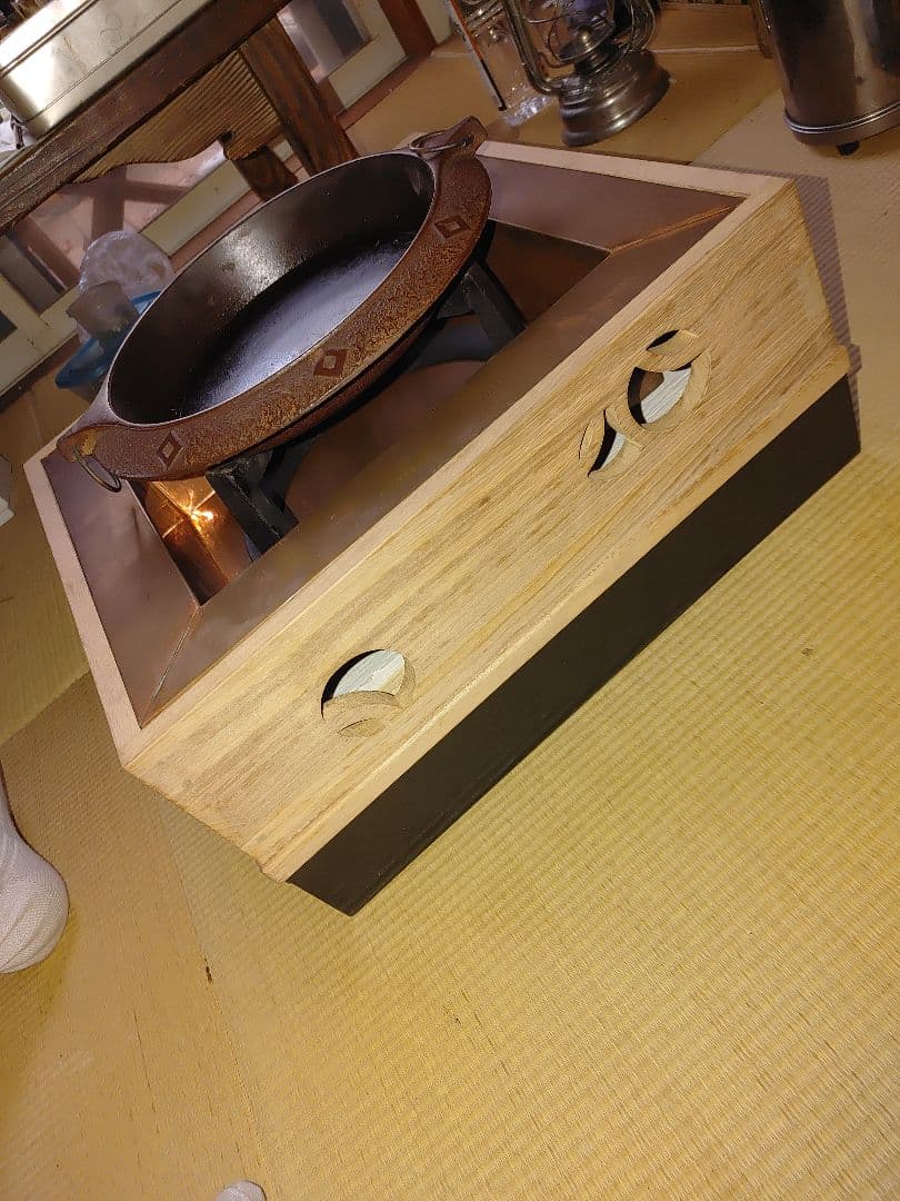 囲炉裏セット　簡易囲炉裏