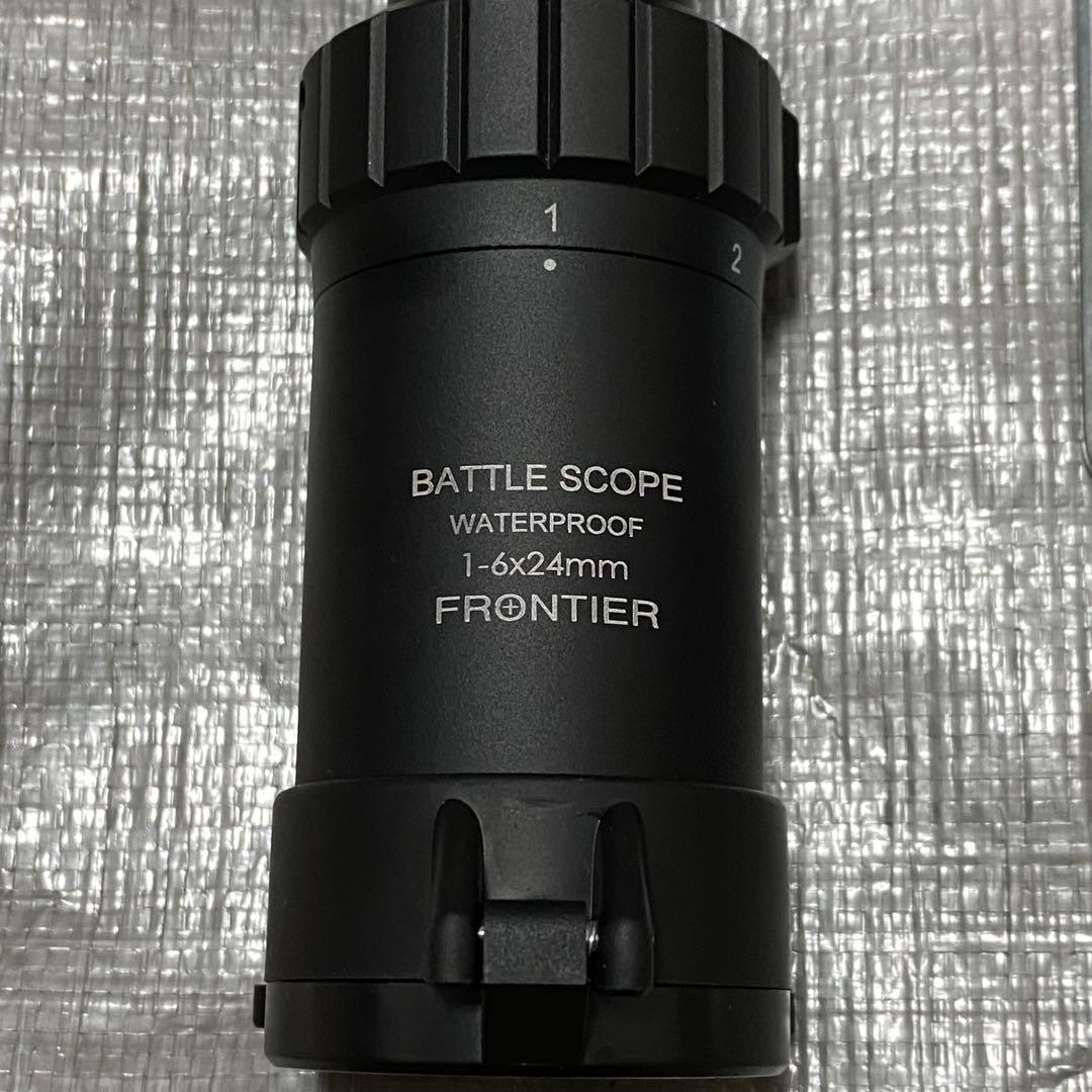 高性能 フロンティアオリジナル CQB 1-6x24 ライフルスコープ - メルカリ
