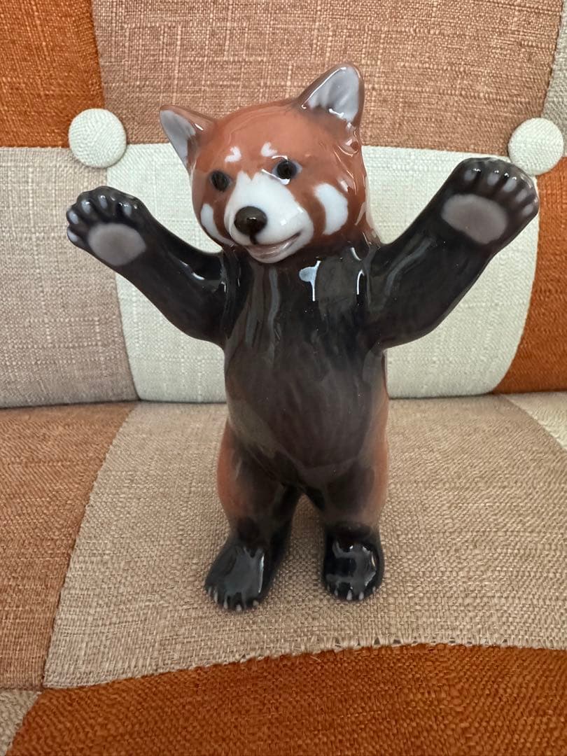 ロイヤルコペンハーゲン レッサーパンダ 陶器 置物 約15cm 価格交渉どうぞ