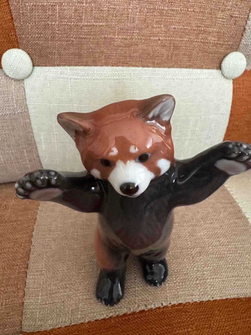 ロイヤルコペンハーゲン レッサーパンダ 陶器 置物 約15cm 価格交渉どうぞ