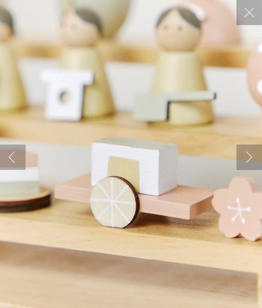 salut(サリュ) 収納できる雛人形セット - メルカリ