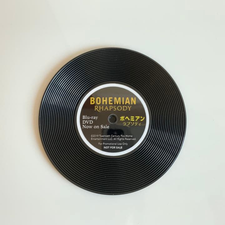 QUEEN クイーン ボヘミアン ラプソディ コースター DVD 特典 未使用品