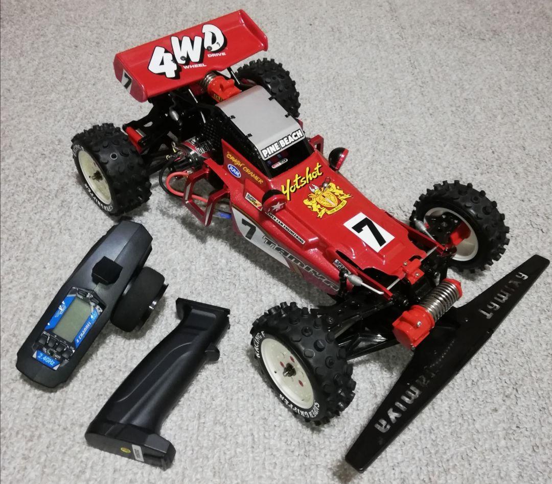 期間限定⭐タミヤ ホットショット4WD 2.4GHz SPフルセット⭐美品