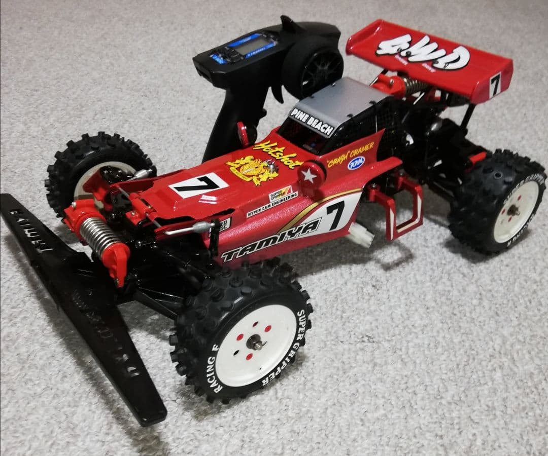 期間限定⭐タミヤ ホットショット4WD 2.4GHz SPフルセット⭐美品